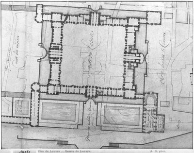 Progetto per gli edifici orientali del Louvre, da 